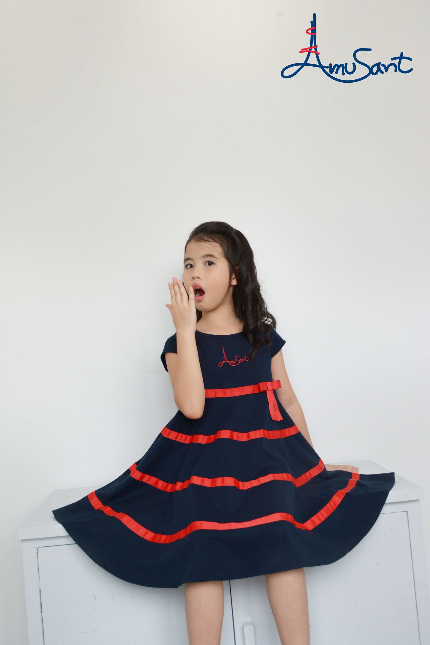 Amusant by enfant ชุดเดรสเด็กโต EK7H21