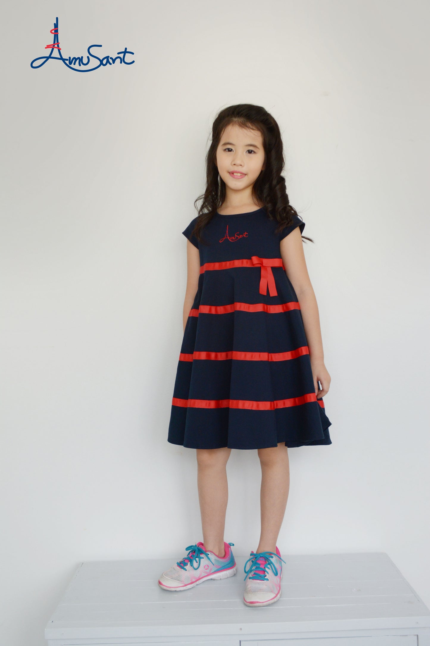 Amusant by enfant ชุดเดรสเด็กโต EK7H21