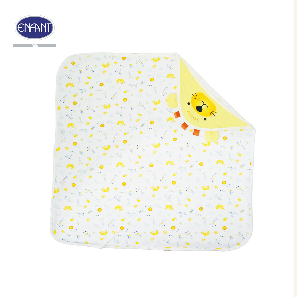 ENFANT ผ้าห่อตัวลายสิงโต ขนาด72x72นิ้ว รุ่นEA6JS0