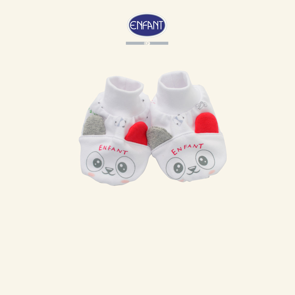 ENFANT ถุงมือ-ถุงเท้า ฟรีไซซ์ ลายแพนด้า รุ่นEB9JM0-EB9JM1