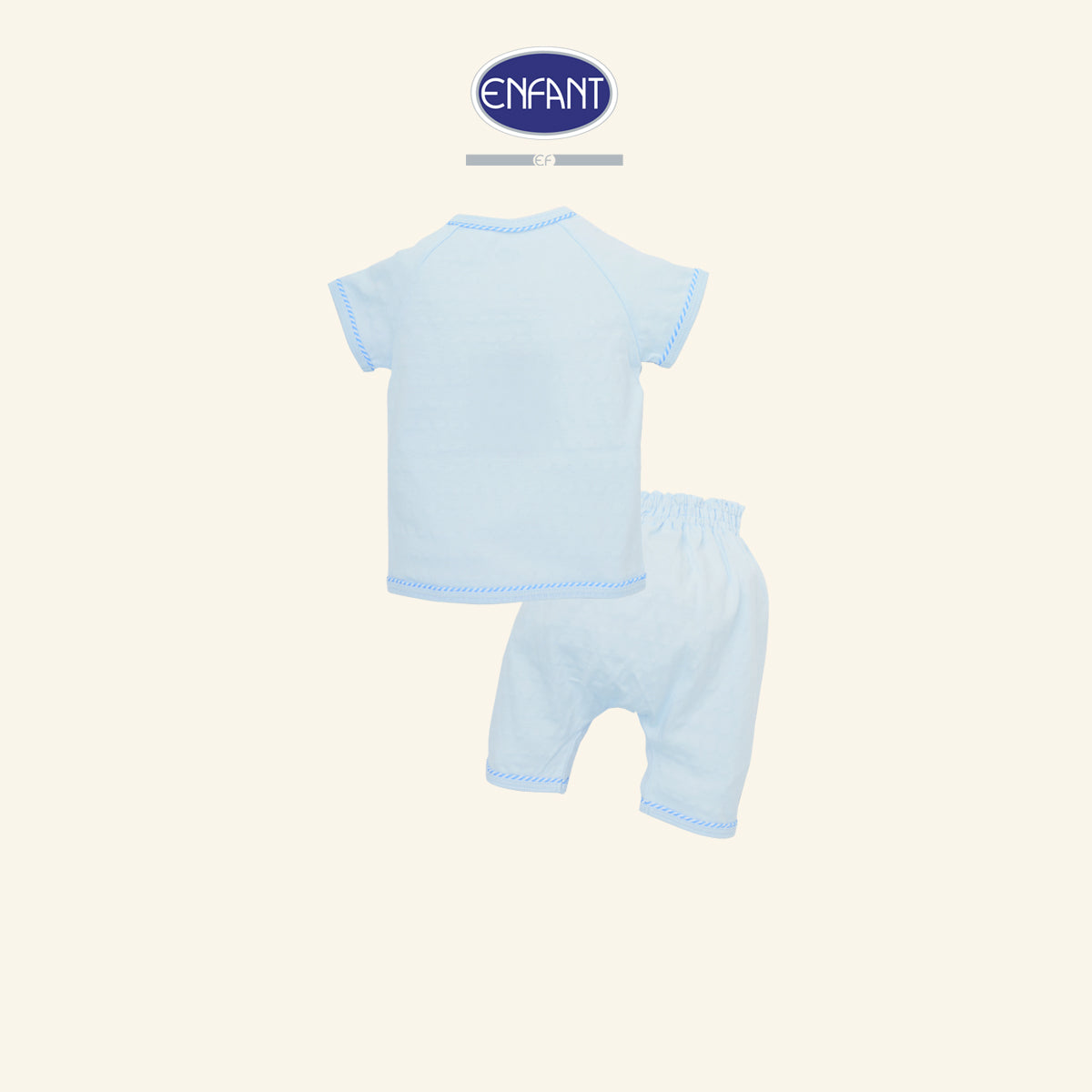 ENFANT ชุดเสื้อป้าย & กางเกงขายาว สำหรับเด็กแรกเกิด EB1JJ5