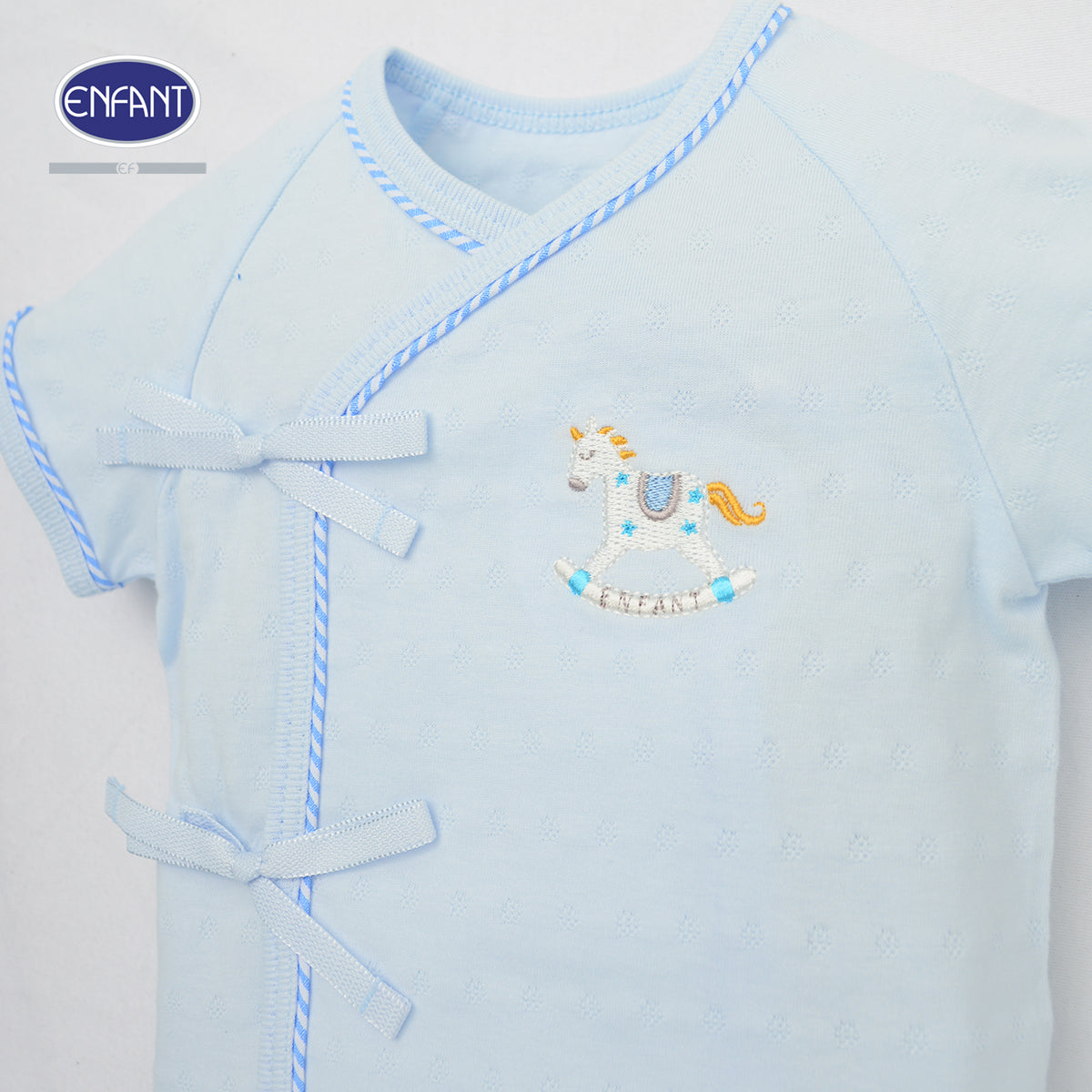 ENFANT ชุดเสื้อป้าย & กางเกงขายาว สำหรับเด็กแรกเกิด EB1JJ5