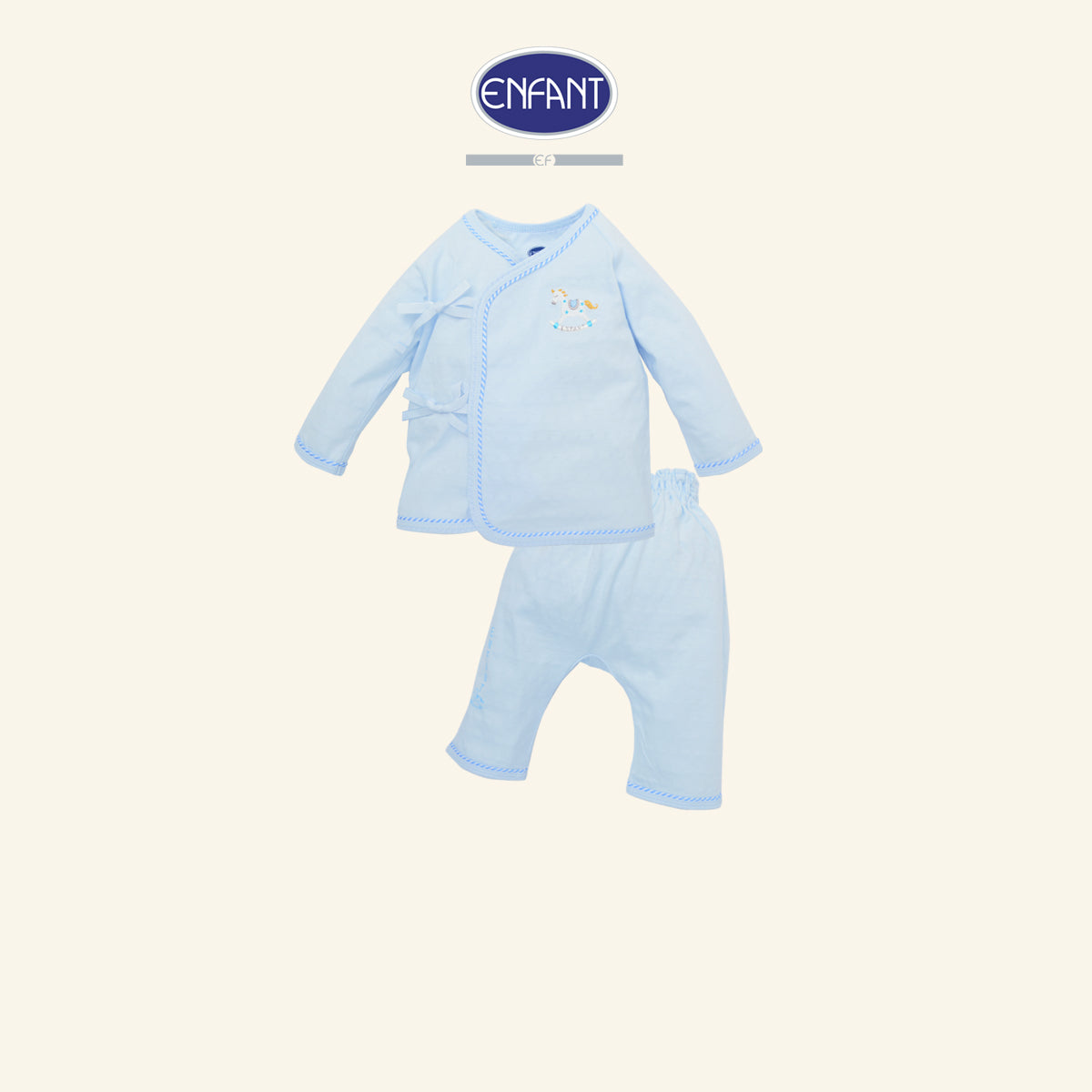 ENFANT ชุดเสื้อผ้าเด็กอ่อน Cotton Jacquard EB1JJ7