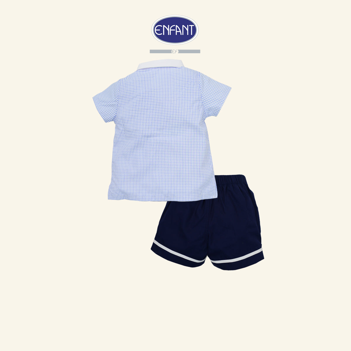 ENFANT ชุดออกงานเด็กชาย 3เดือน-2ขวบ ลายทหารเรือ รุ่นEB1JP1