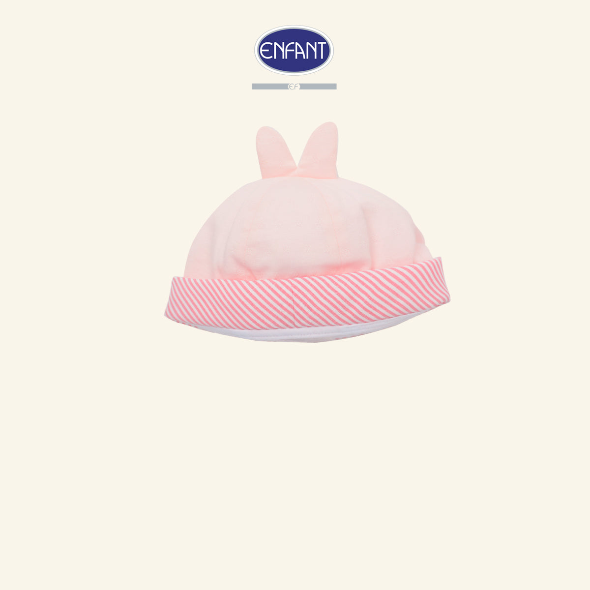 ENFANT หมวกเด็กอ่อน Cotton Jacquard EA7JJ7