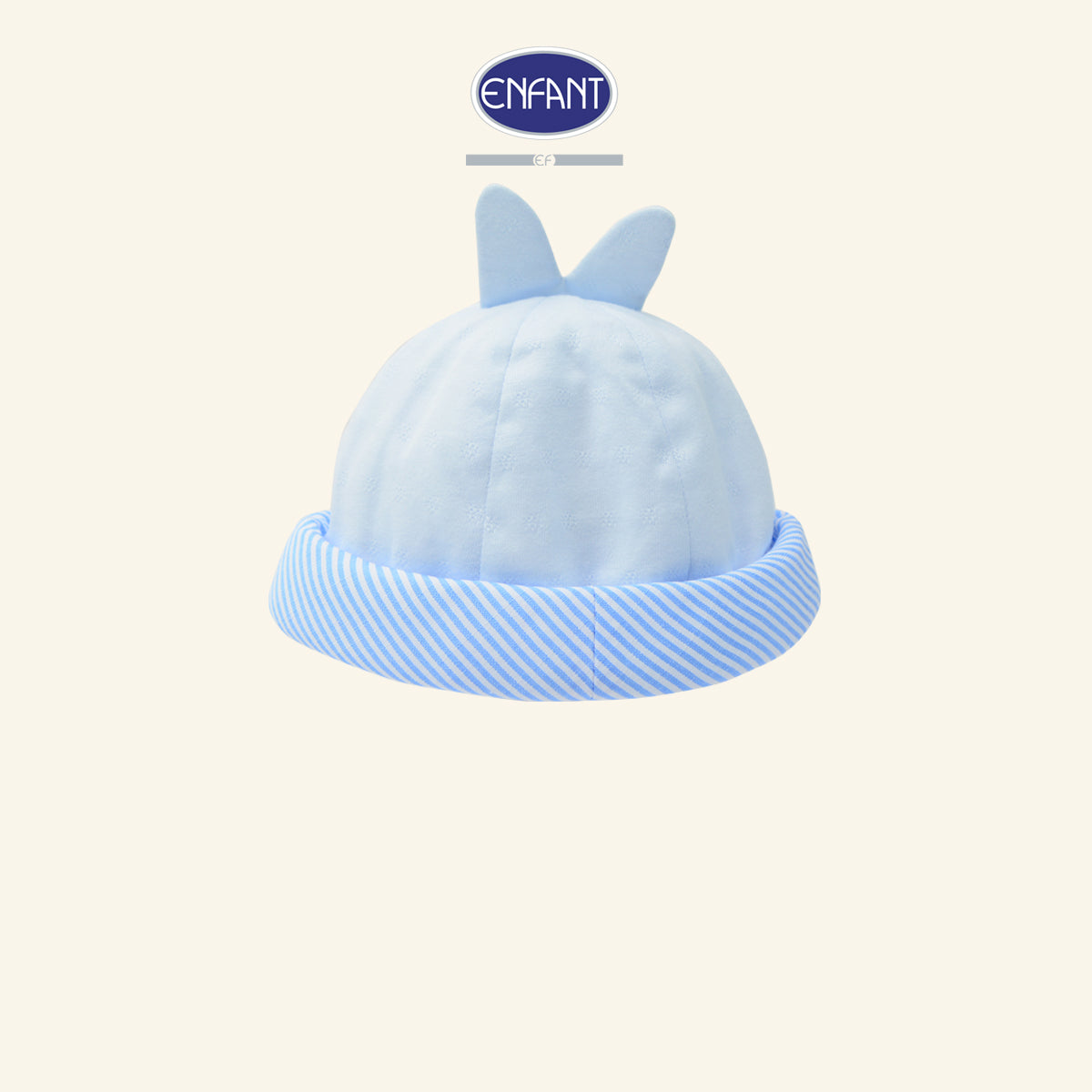 ENFANT หมวกเด็กอ่อน Cotton Jacquard EA7JJ7