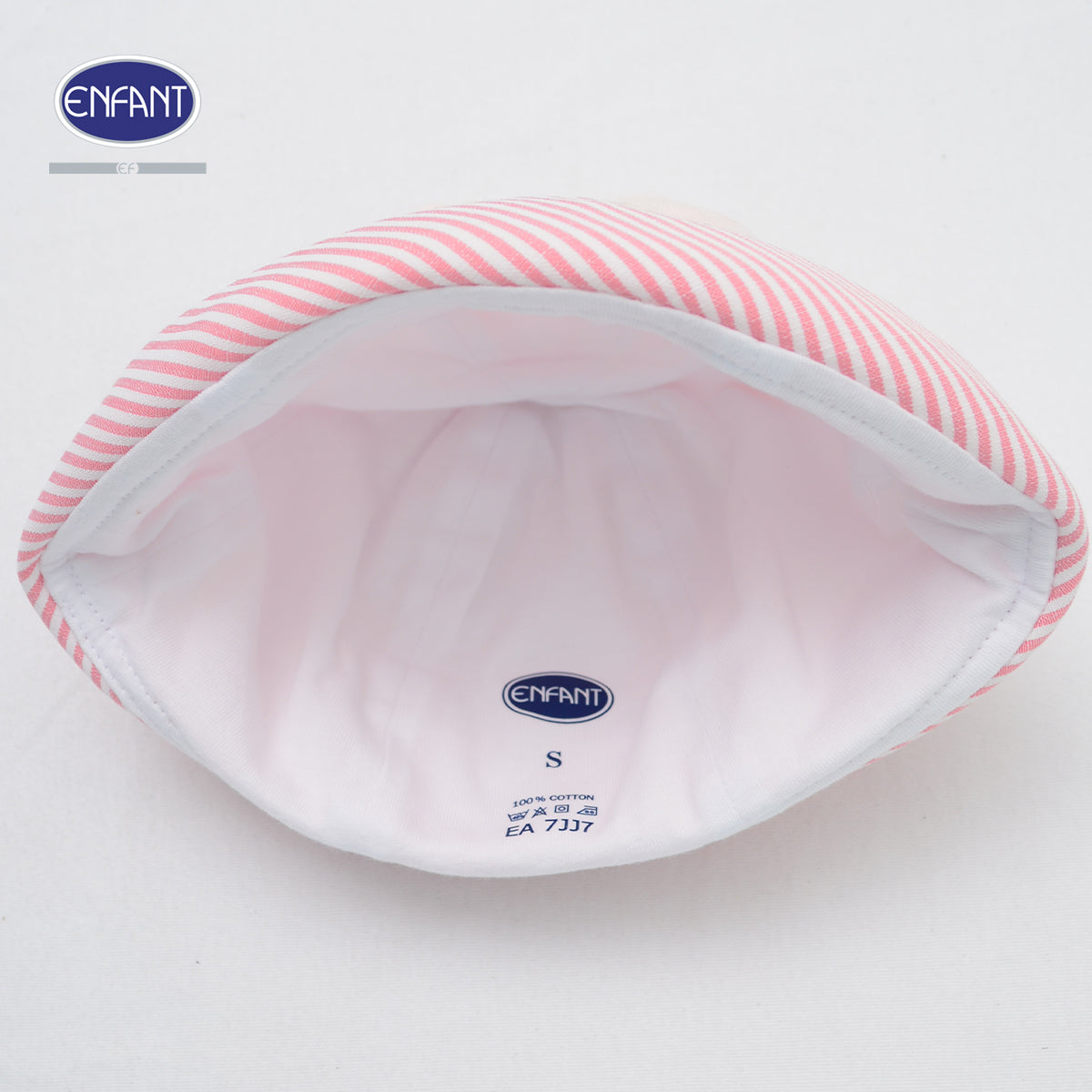 ENFANT หมวกเด็กอ่อน Cotton Jacquard EA7JJ7