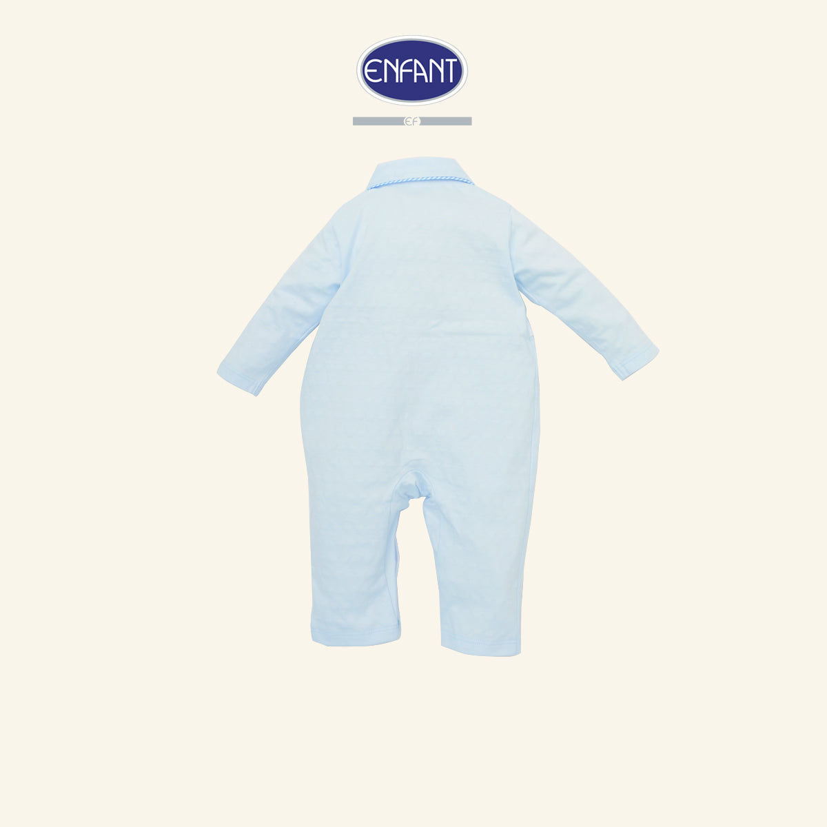 ENFANT Baby Boy Romper - ชุดหมีแขนยาวผ้า Jacquard EB8JJ4