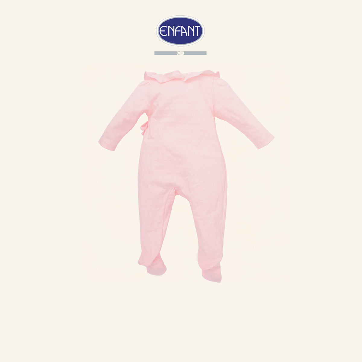 ENFANT ชุดหมีแขนยาวปิดเท้า ผ้า Cotton Jacquard EB8JJ6