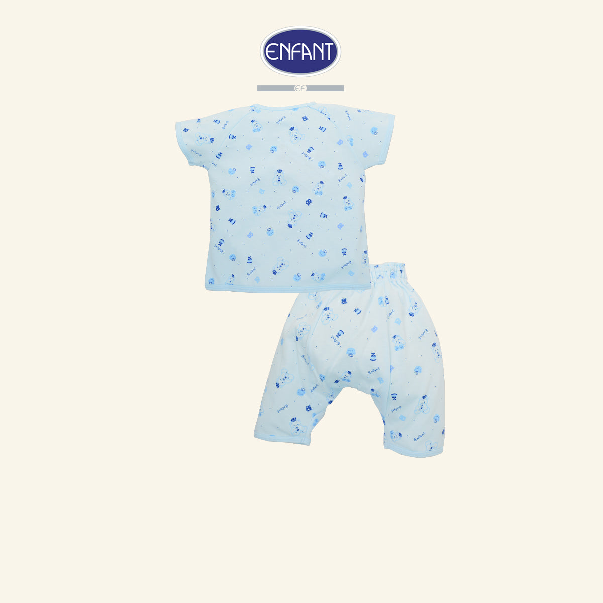 ENFANT ชุดเสื้อผ้าเด็ก สำหรับ 3 เดือน - 2 ขวบ 2สี ลายน้องหมี รุ่นED1DH4
