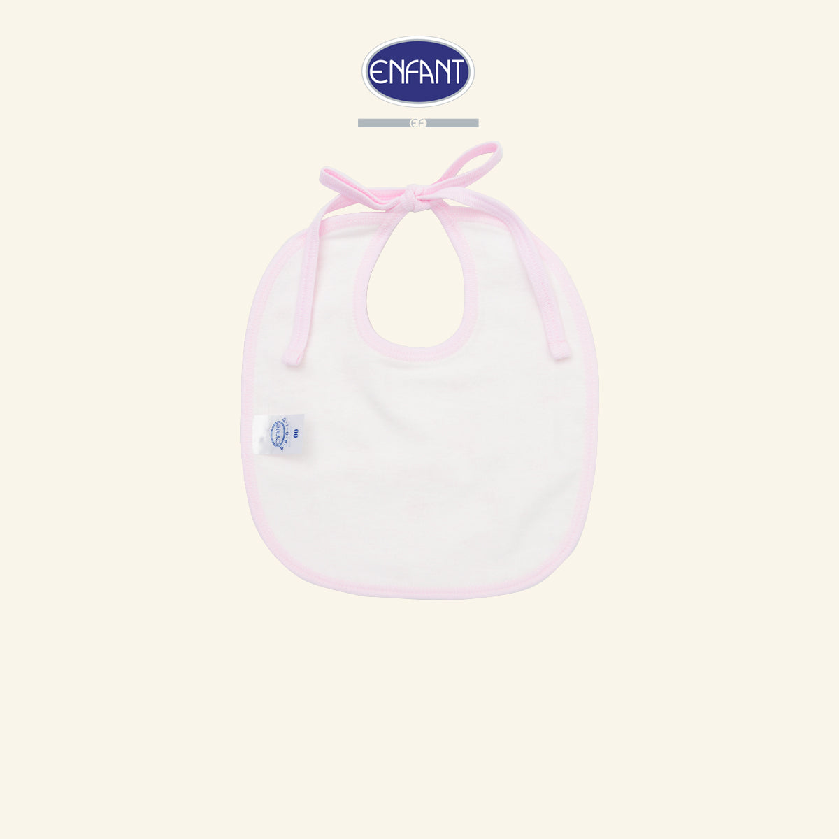 ENFANT ผ้ากันเปื้อนฟรีไซซ์ เด็กอ่อน ลายน้องหมี 2สี รุ่น ED5DH0