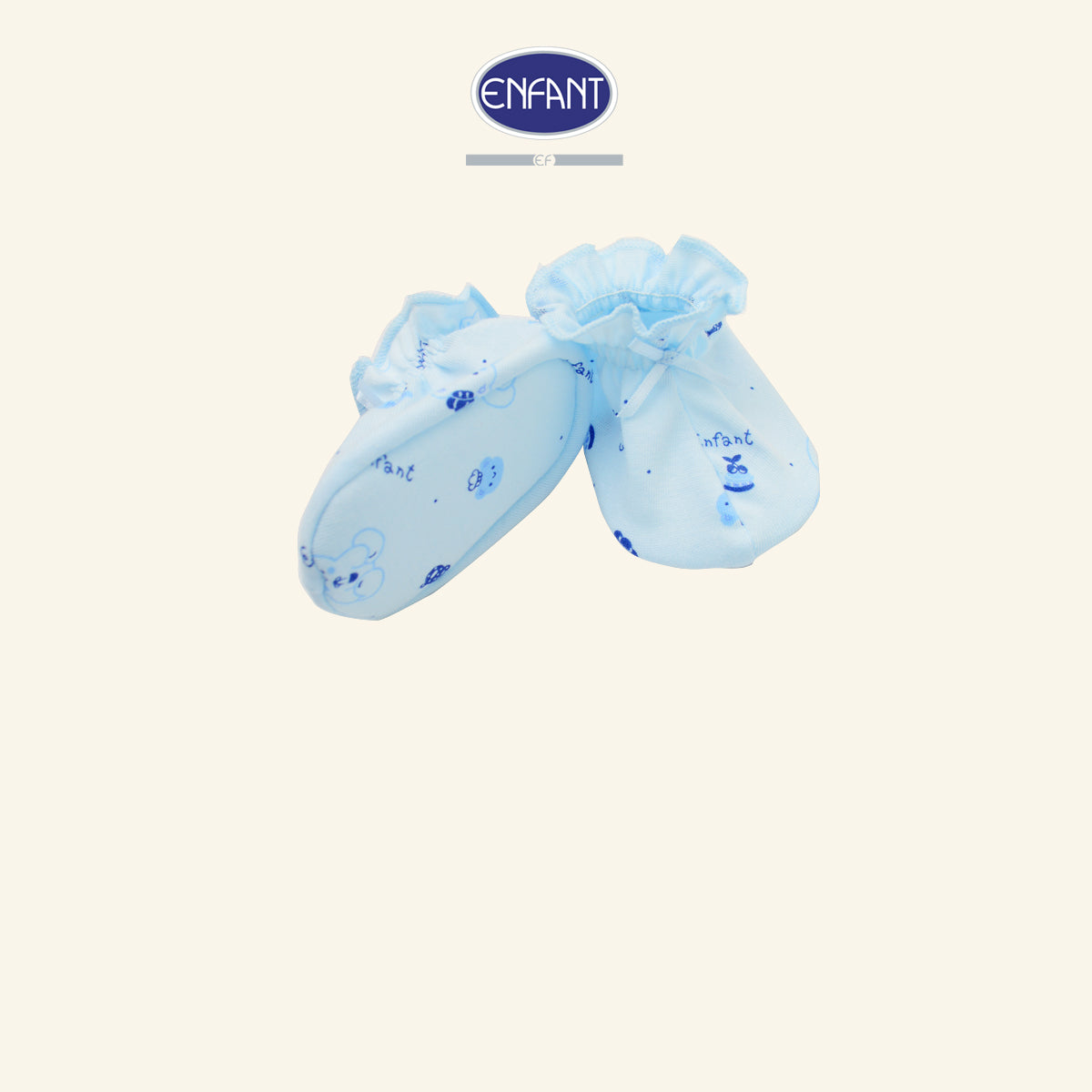 ENFANT ถุงมือ-ถุงเท้า ฟรีไซซ์ ลายน้องหมี 2สี (ขายแยกชิ้น)รุ่นED9DH0-ED9DH1
