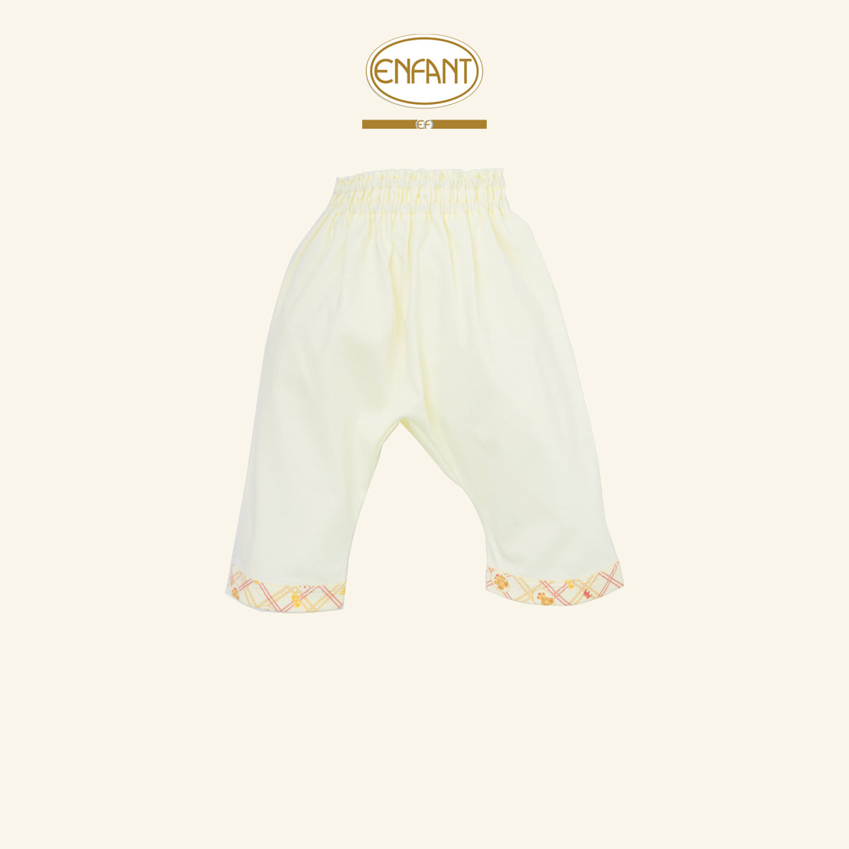ENFANT ชุดSnapป้ายแขนยาว แรกเกิด-6เดือน ลายหมี รุ่นEF1EM7