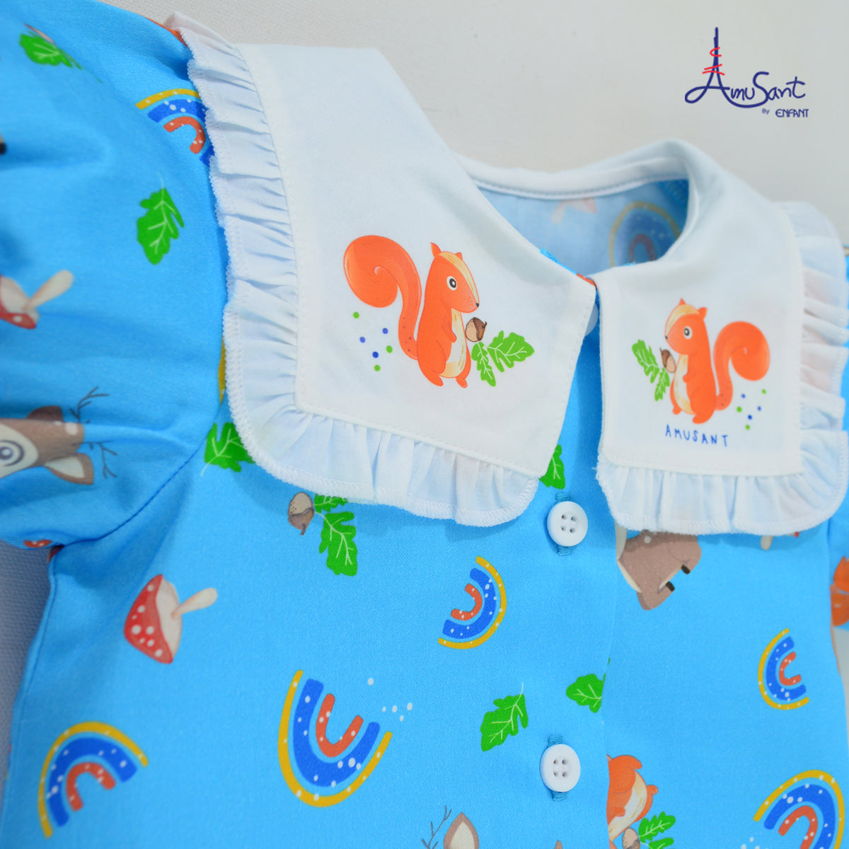 AMUSANT ชุดเสื้อผ้าเด็กหญิง EH1J43