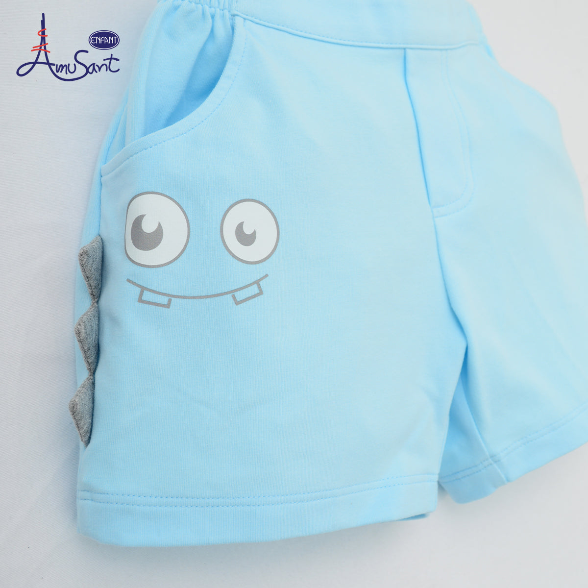 AMUSANT ชุดเสื้อคอปก ไดโนเสาร์ 6เดือน-8ขวบ รุ่นEH1K90
