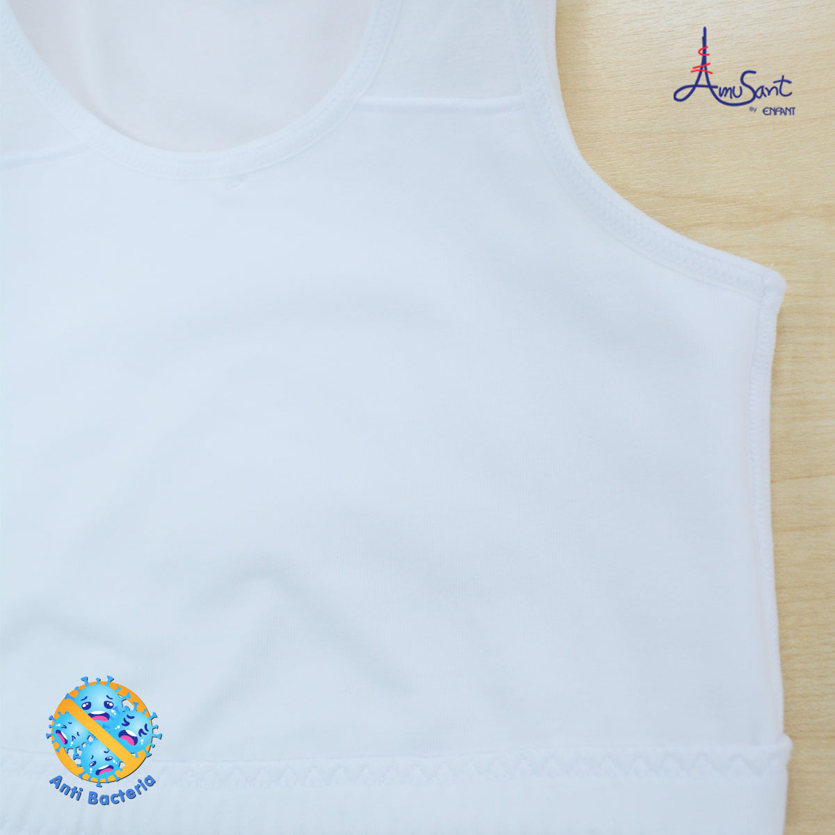 Amusant เสื้อบังทรงสั้นผ้ายืด Cotton Spandex EH2G81&EH2G80