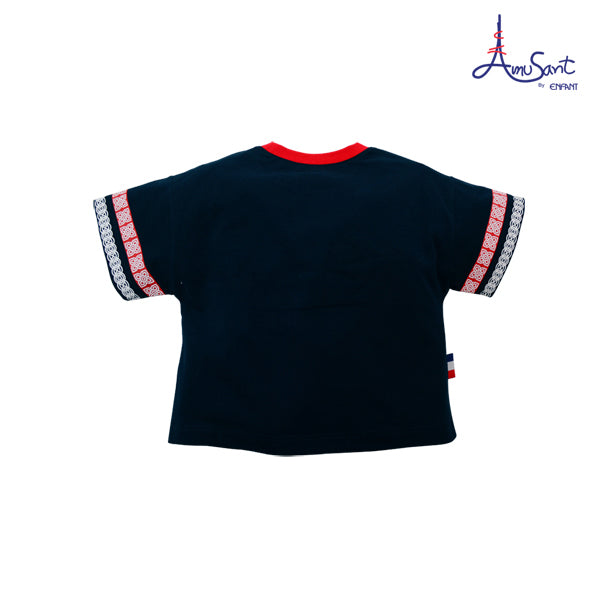 Amusantเสื้อยืดลายช้างน้อย 2สี EH2I70
