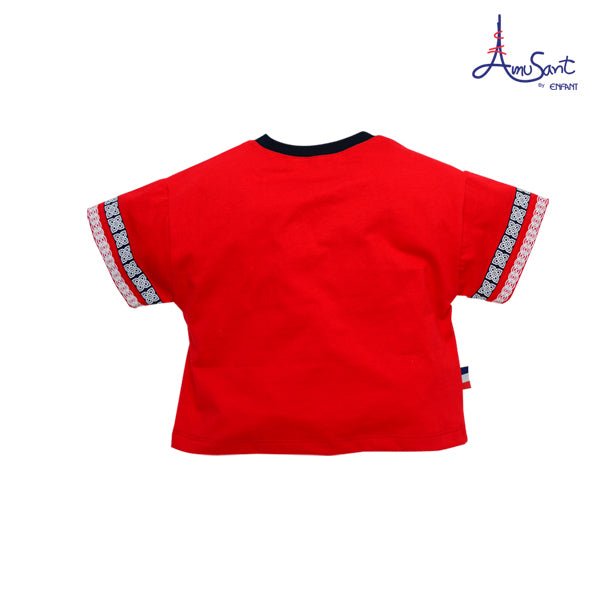 Amusantเสื้อยืดลายช้างน้อย 2สี EH2I70