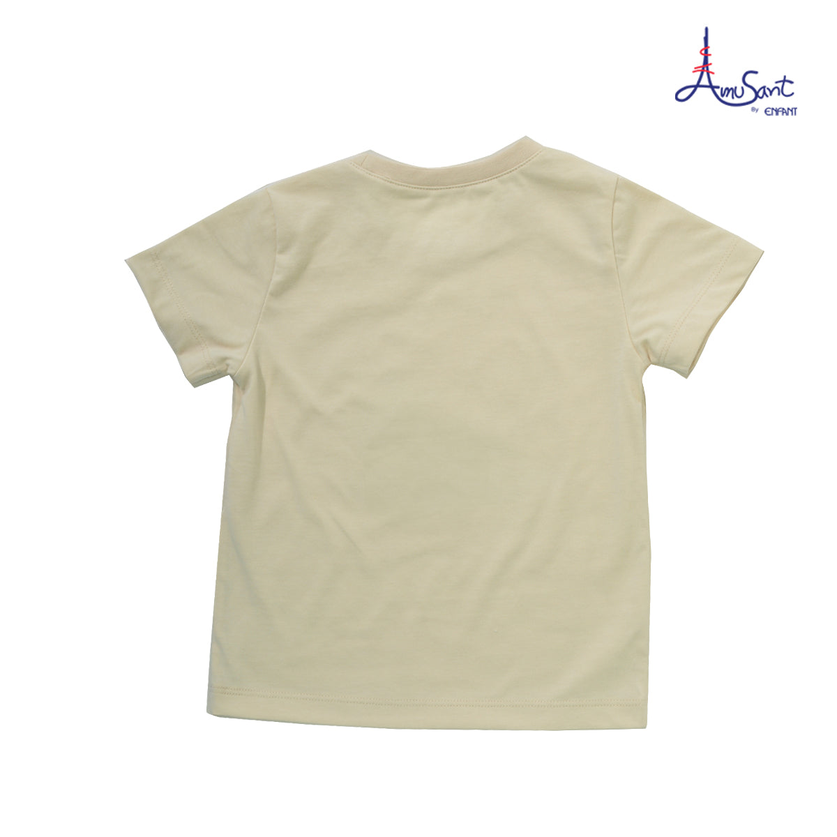 Amusant เสื้อยืดแขนสั้นลายน้องหมูเด้ง EH2K53