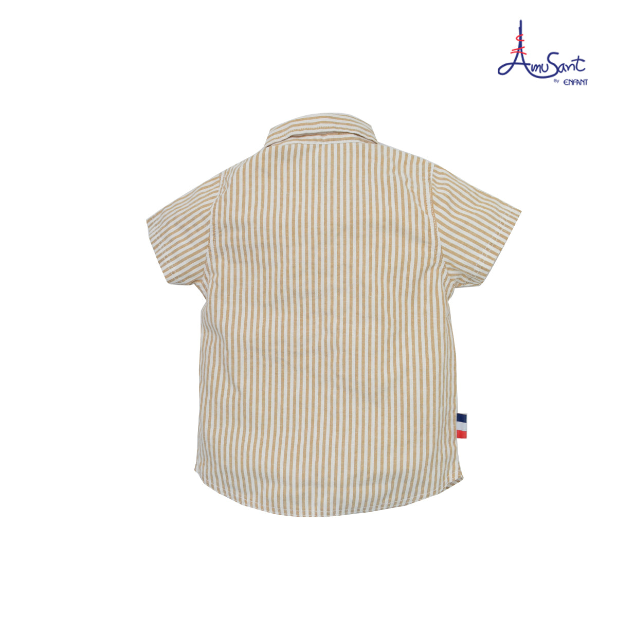 Amusantเสื้ออ๊อกซ์ฟอร์ดทอลาย 6เดือน-8ปี EH2K72