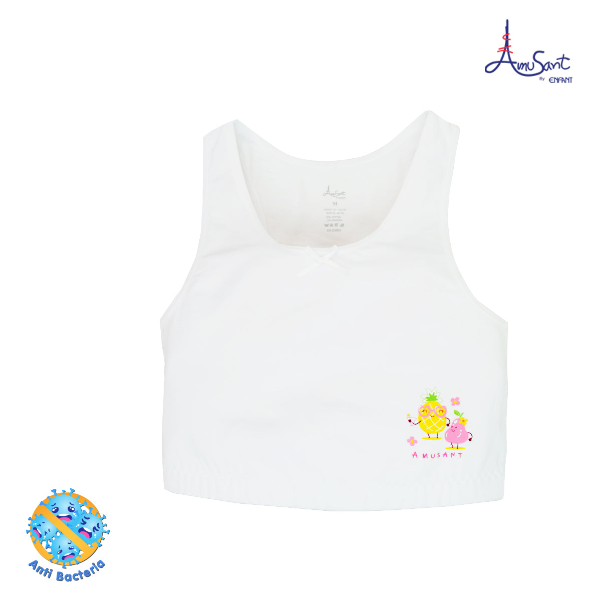 Amusant เสื้อบังทรงสั้นผ้ายืด Cotton Spandex EH2G81&EH2G80