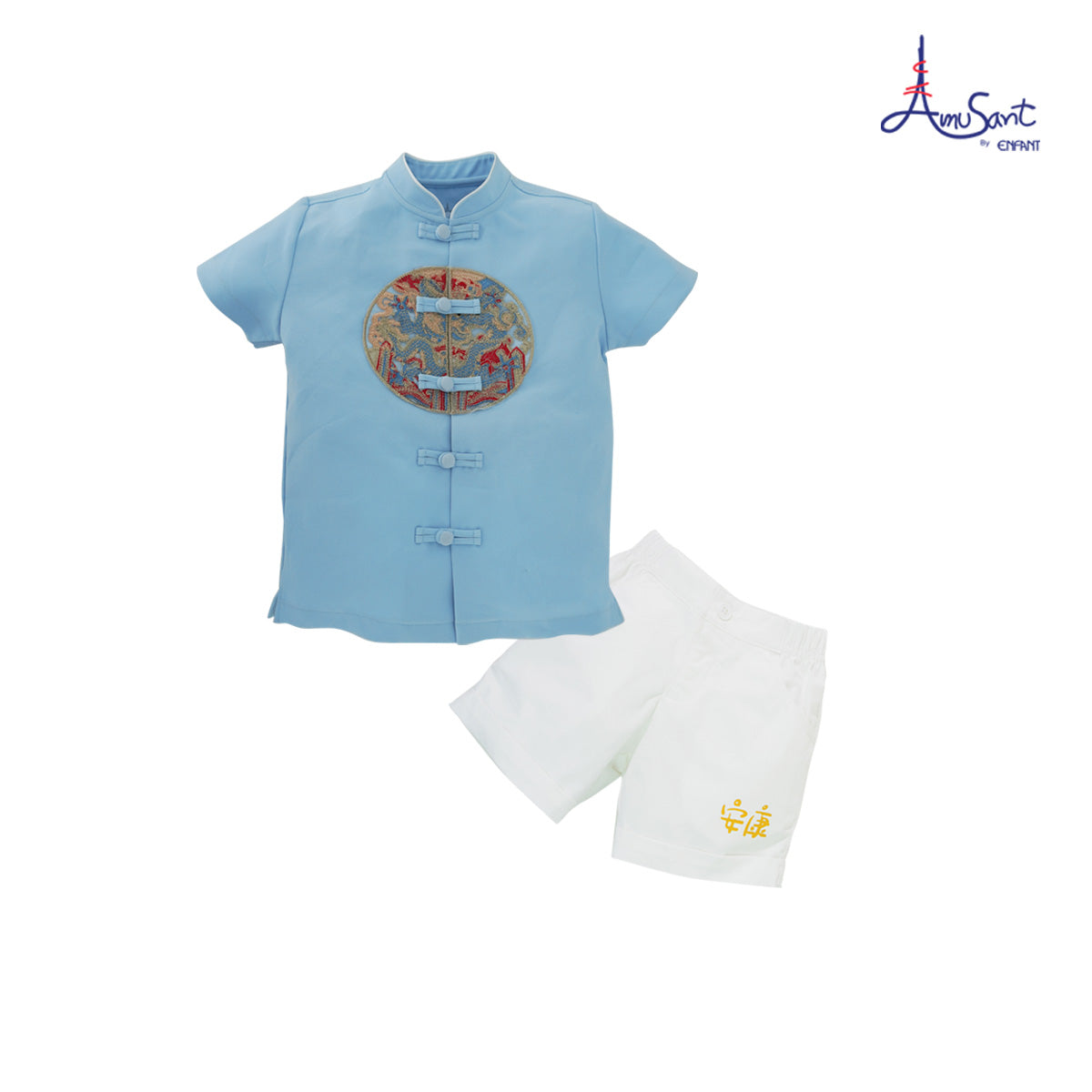Amusant เสื้อผ้าเด็กชายชุดตรุษจีน (สินค้าขายแยกชิ้น) EH2K51+EH3K50