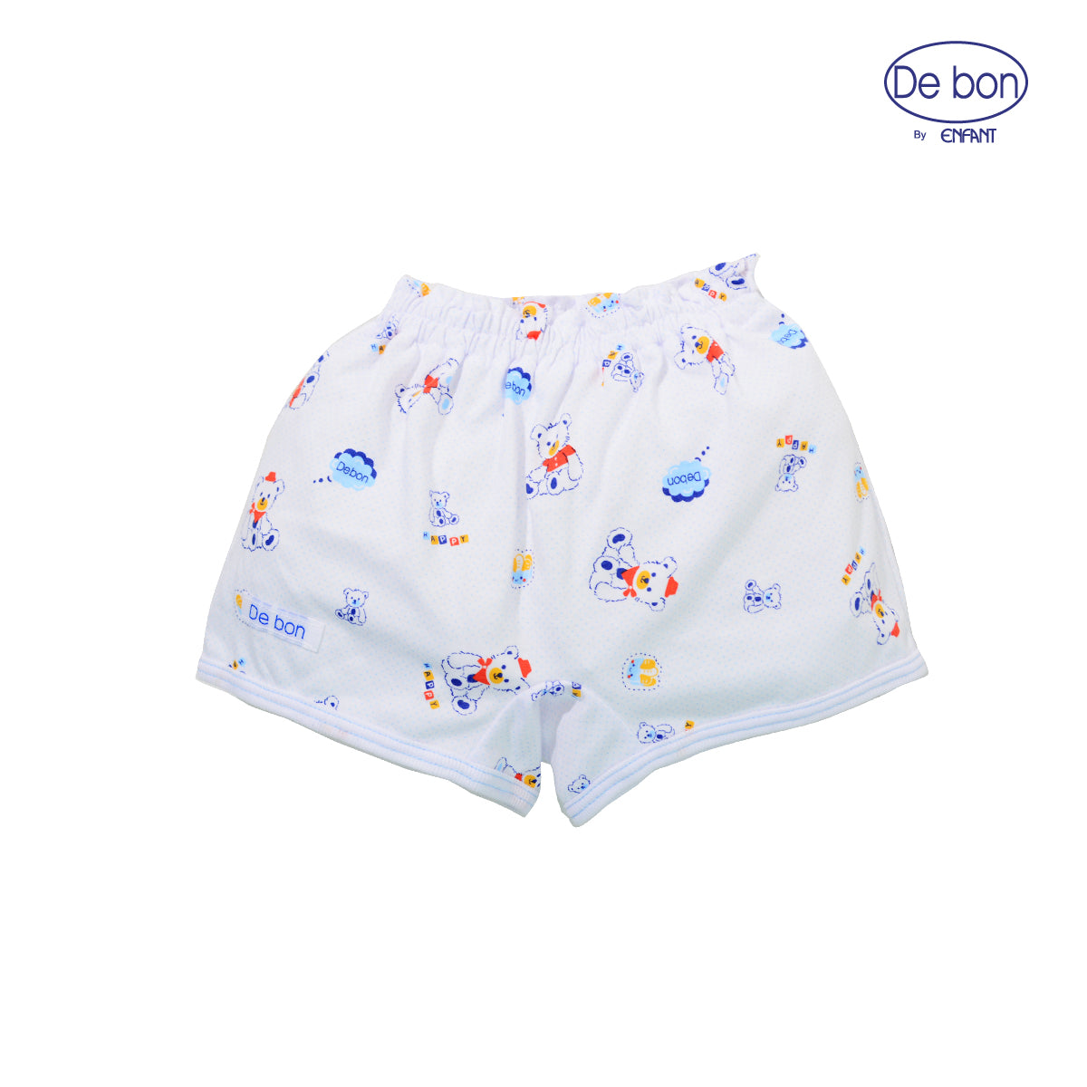 de bon เสื้อกล้าม+กางเกงขาสั้นเด็กอ่อน 4ลาย สำหรับ 3 เดือน - 2 ขวบ