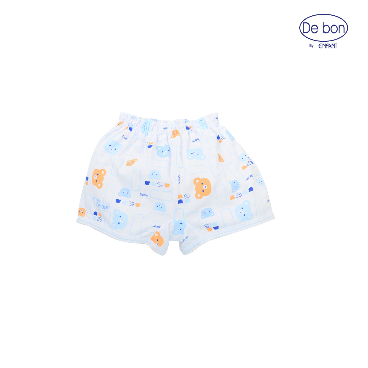 de bon เสื้อกล้าม+กางเกงขาสั้นเด็กอ่อน 4ลาย สำหรับ 3 เดือน - 2 ขวบ