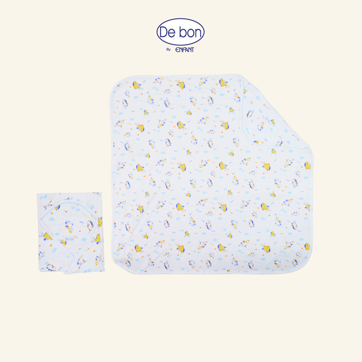 DE BON ผ้าห่อตัวเด็ก ขนาด72X72 ซม. ยูนิคอร์น EI6BC2