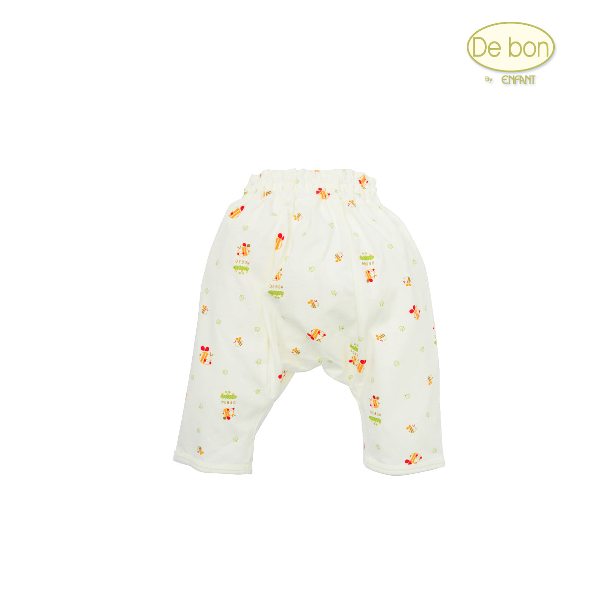 De bon Pure Organic กางเกงขายาวสำหรับเด็กแรกเกิด-2ขวบ EJ4C25