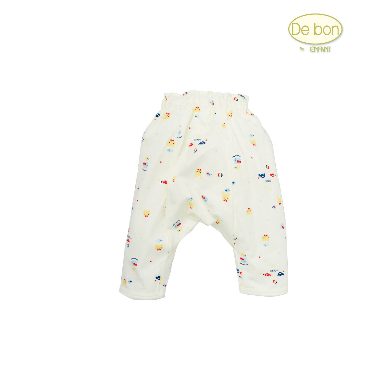 De bon Pure Organic กางเกงขายาวเด็กเล็กสำหรับแรกเกิด-2ขวบ EJ4C35