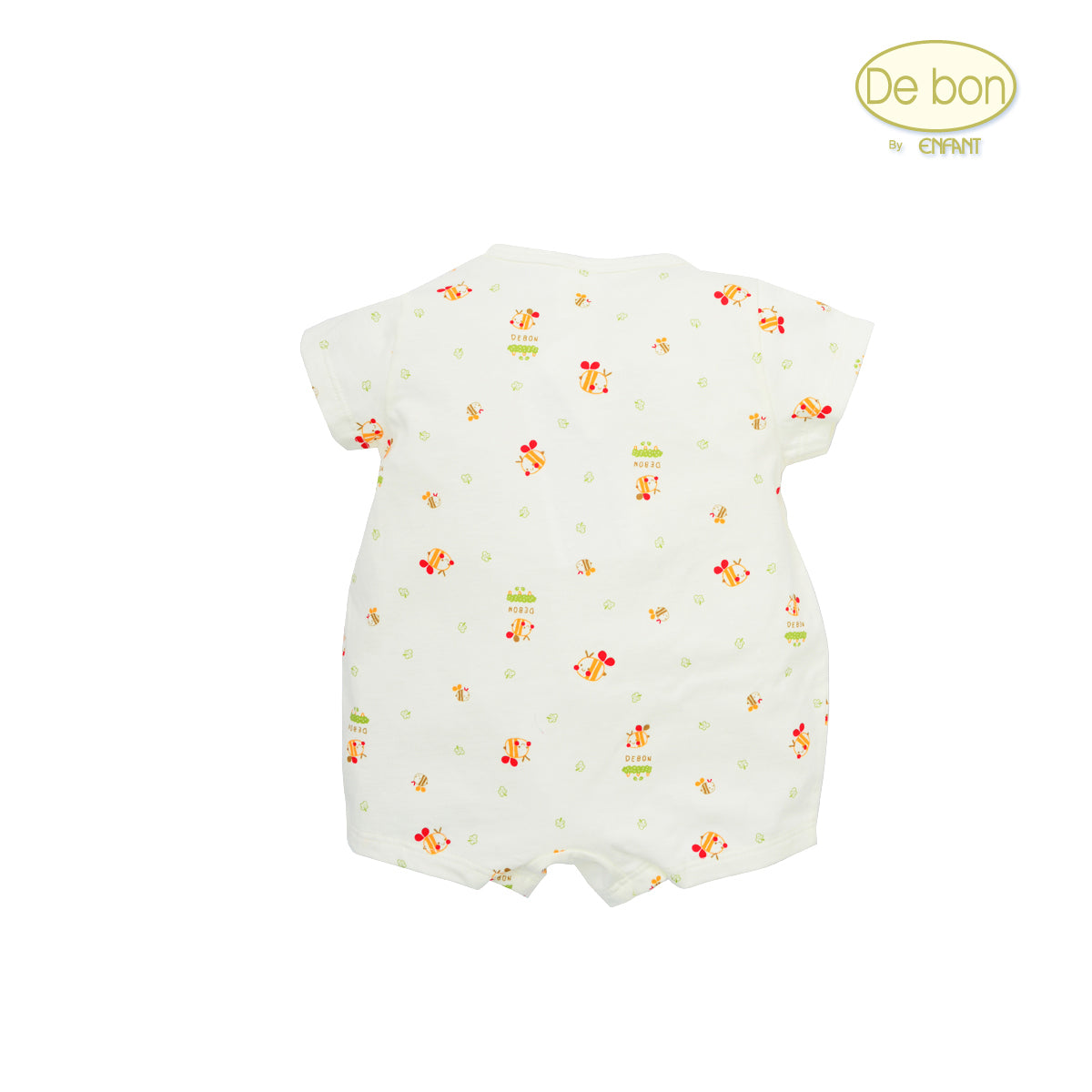 De bon Pure Organic ชุดบอดี้สูทเด็กแรกเกิด-6เดือน EJ8C20