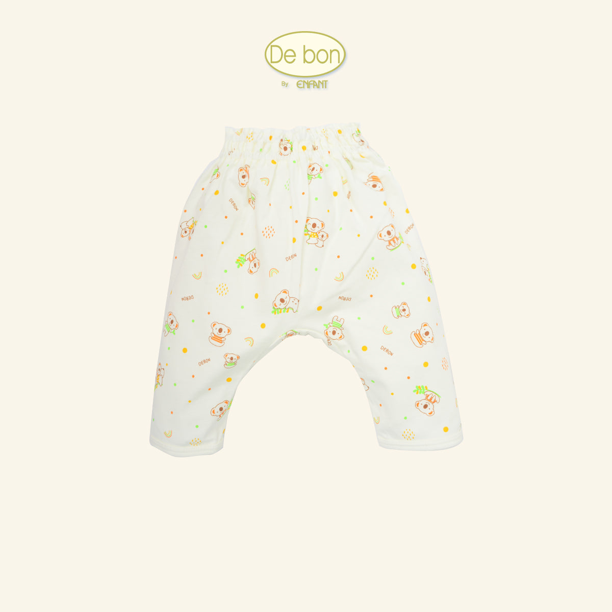 DE BON เสื้อป้าย/กระดุม/กางเกง โคอาล่า 3เดือน-2ขวบ