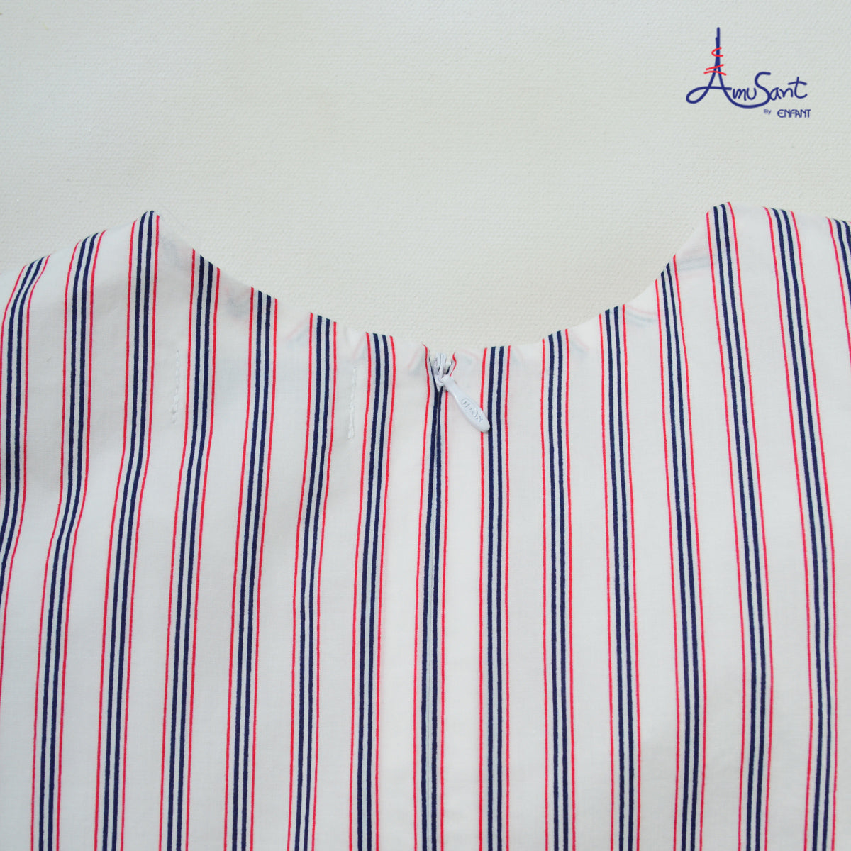 Amusantชุดเดรสเด็กโตแขนกุดสำหรับเด็กหญิง6-14ปี EK7J49