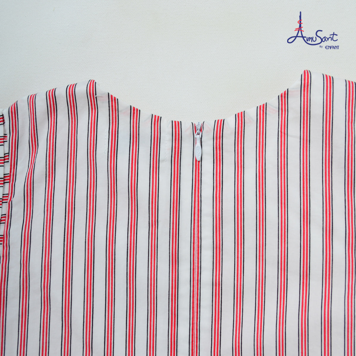 Amusantชุดเดรสเด็กโตแขนกุดสำหรับเด็กหญิง6-14ปี EK7J49