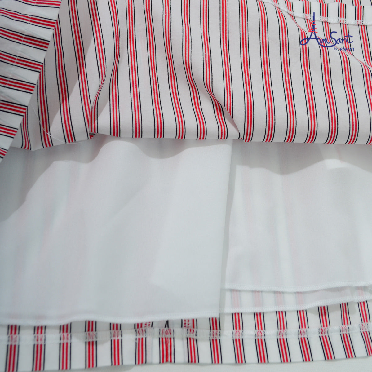 Amusantชุดเดรสเด็กโตแขนกุดสำหรับเด็กหญิง6-14ปี EK7J49