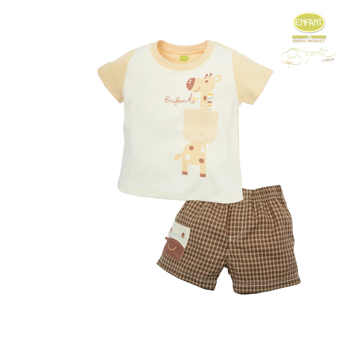 Enfant Green เสื้อ-กางเกง สำหรับเด็กชาย ER1R61