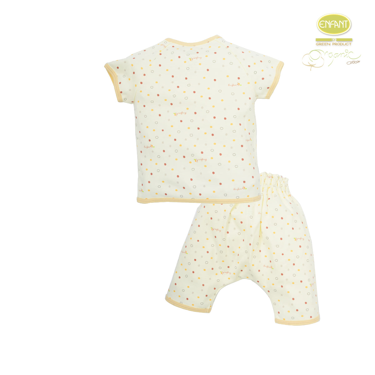 Enfant green เสื้อผูกแขนสั้น-กางเกง ER1R65
