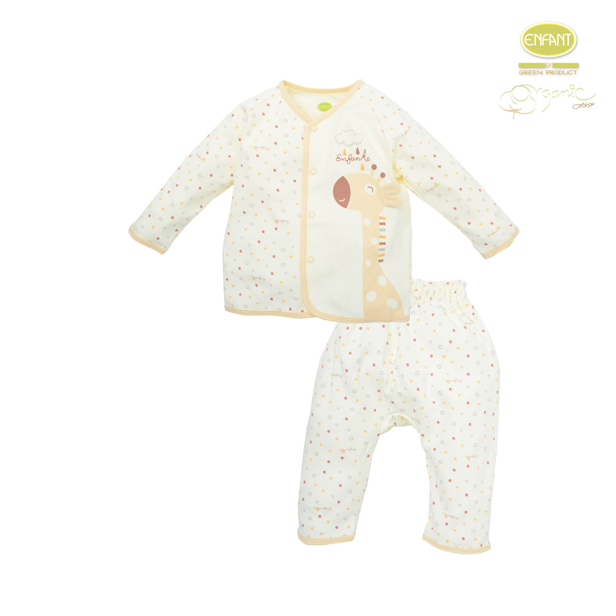 Enfant Green ชุดแขนยาวเด็กโต3เดือน- 2ขวบ ER1R66