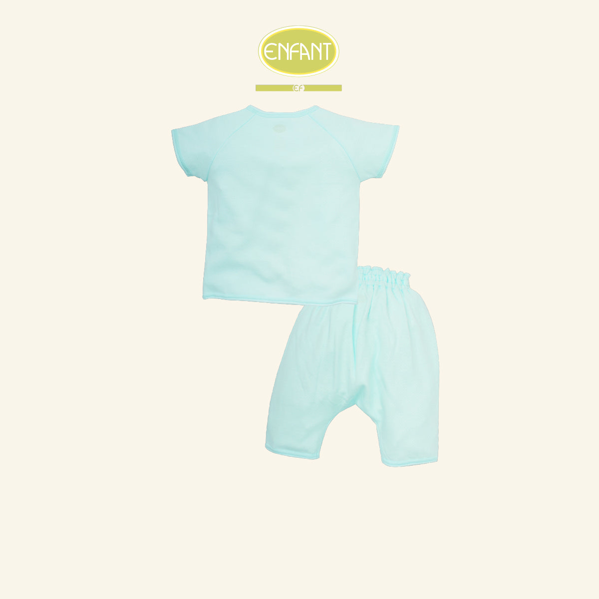 ENFANT ชุดกระดุมแขนสั้น 3เดือน-2ขวบ ฟ้า-ชมพู รุ่นER1R94