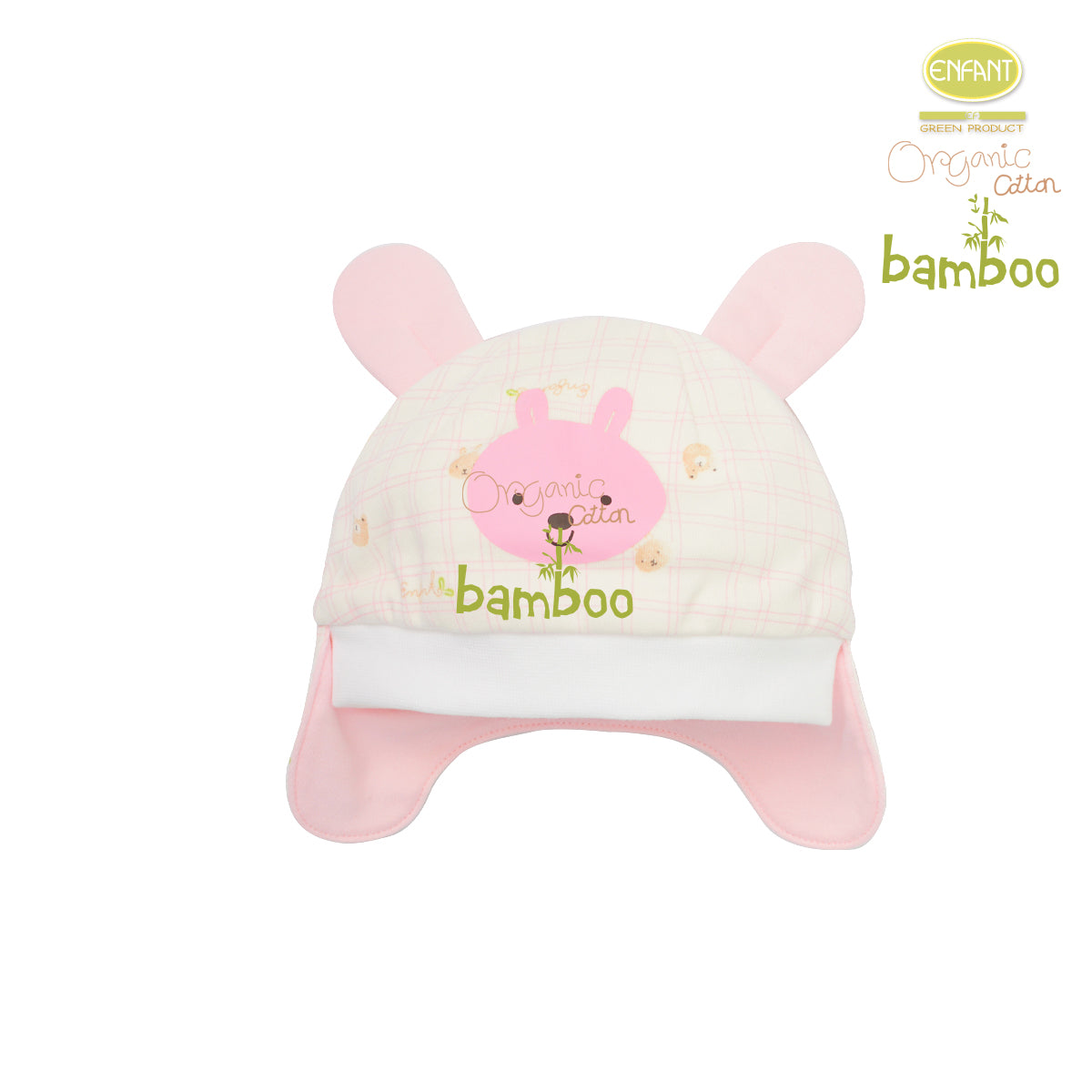 Enfant green Organic cotton Bambuหมวกเด็กอ่อน ER7R77