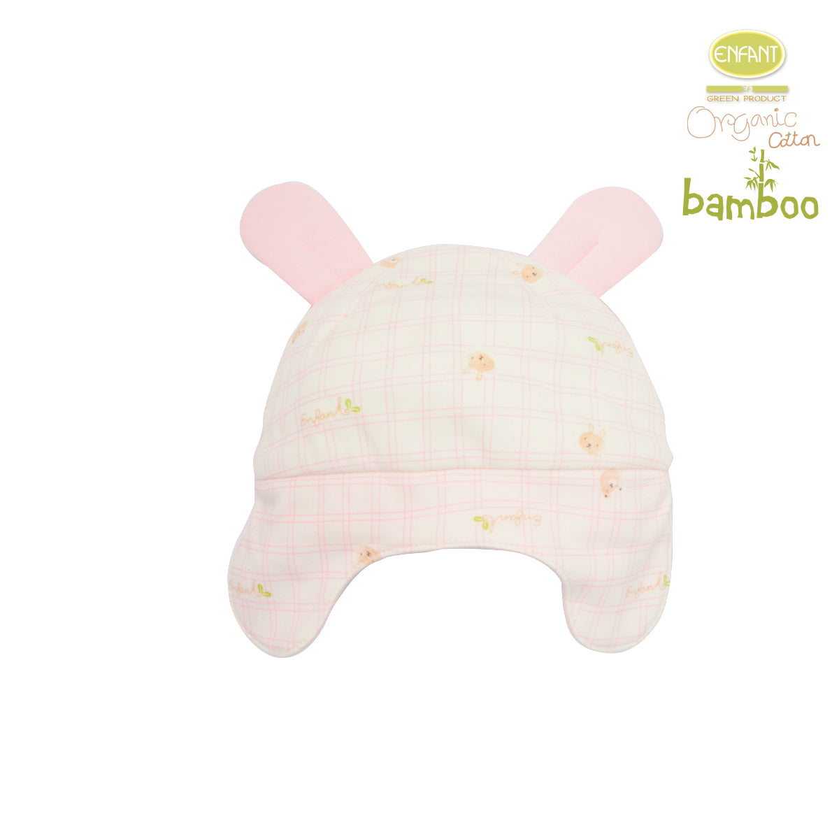 Enfant green Organic cotton Bambuหมวกเด็กอ่อน ER7R77
