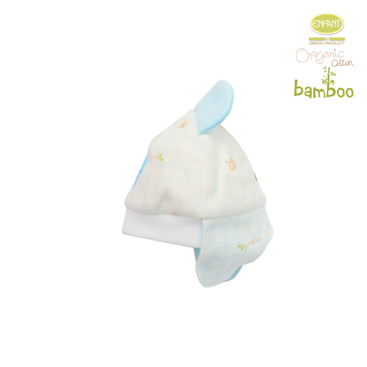 Enfant green Organic cotton Bambuหมวกเด็กอ่อน ER7R77