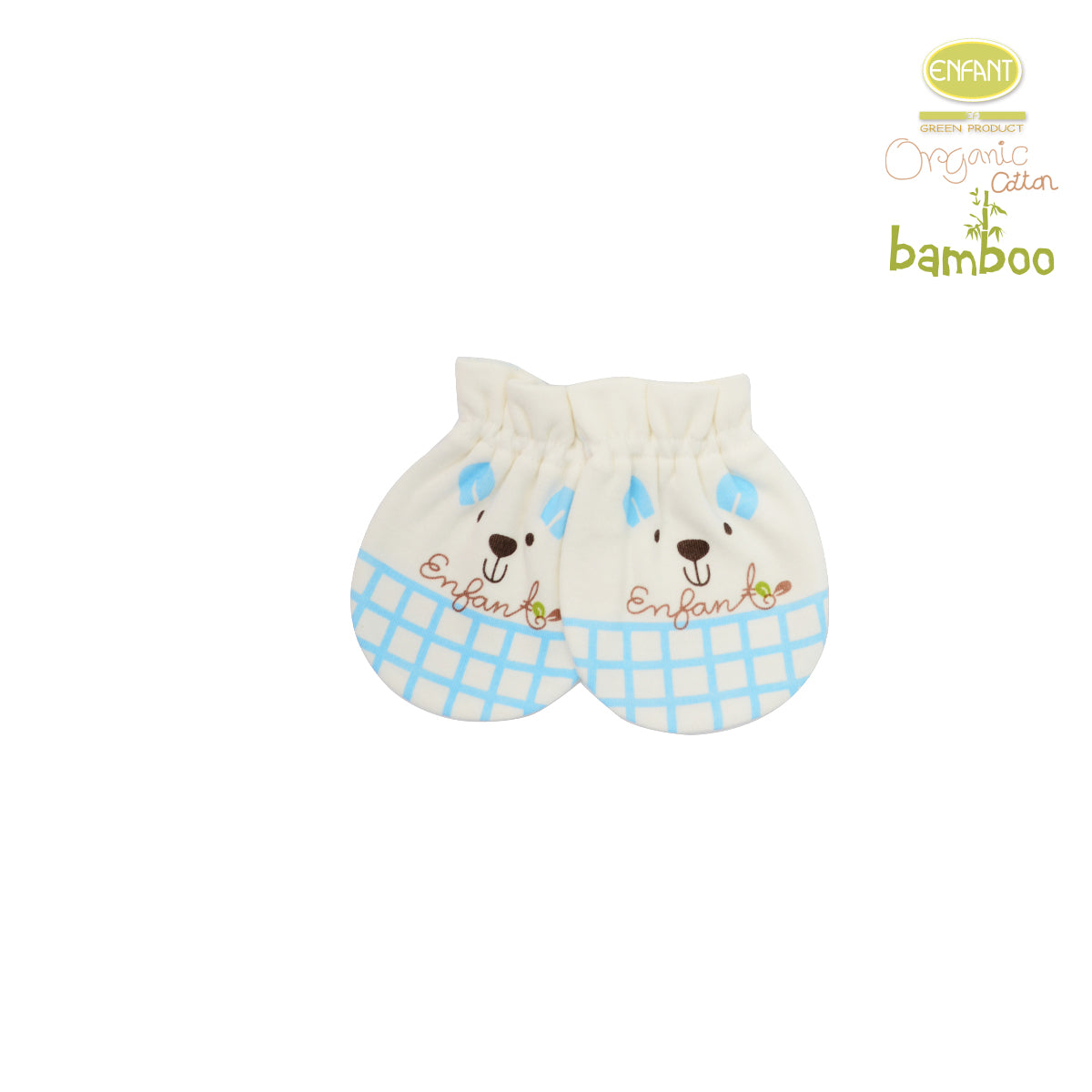 Enfant Green Organic Cotton Bambuถุงมือ-ถุงเท้าเด็กแรกเกิด ER9R70