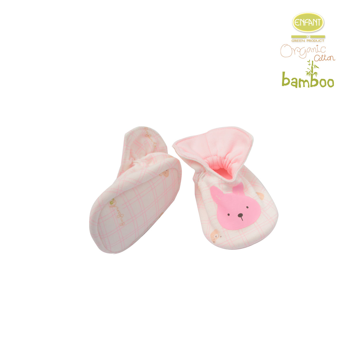 Enfant Green Organic Cotton Bambuถุงมือ-ถุงเท้าเด็กแรกเกิด ER9R70