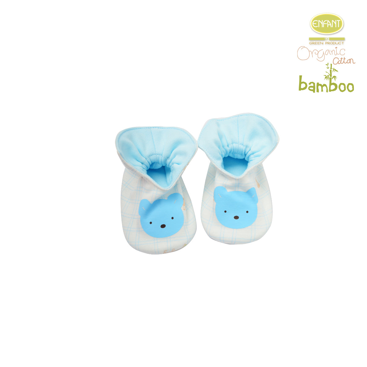 Enfant Green Organic Cotton Bambuถุงมือ-ถุงเท้าเด็กแรกเกิด ER9R70
