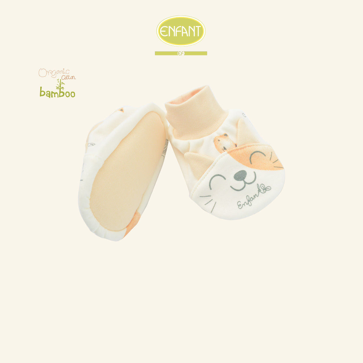 ENFANT GREEN ถุงมือ-ถุงเท้า(แยกชิ้น) แมวเหมียว ER9S30-ER9S31