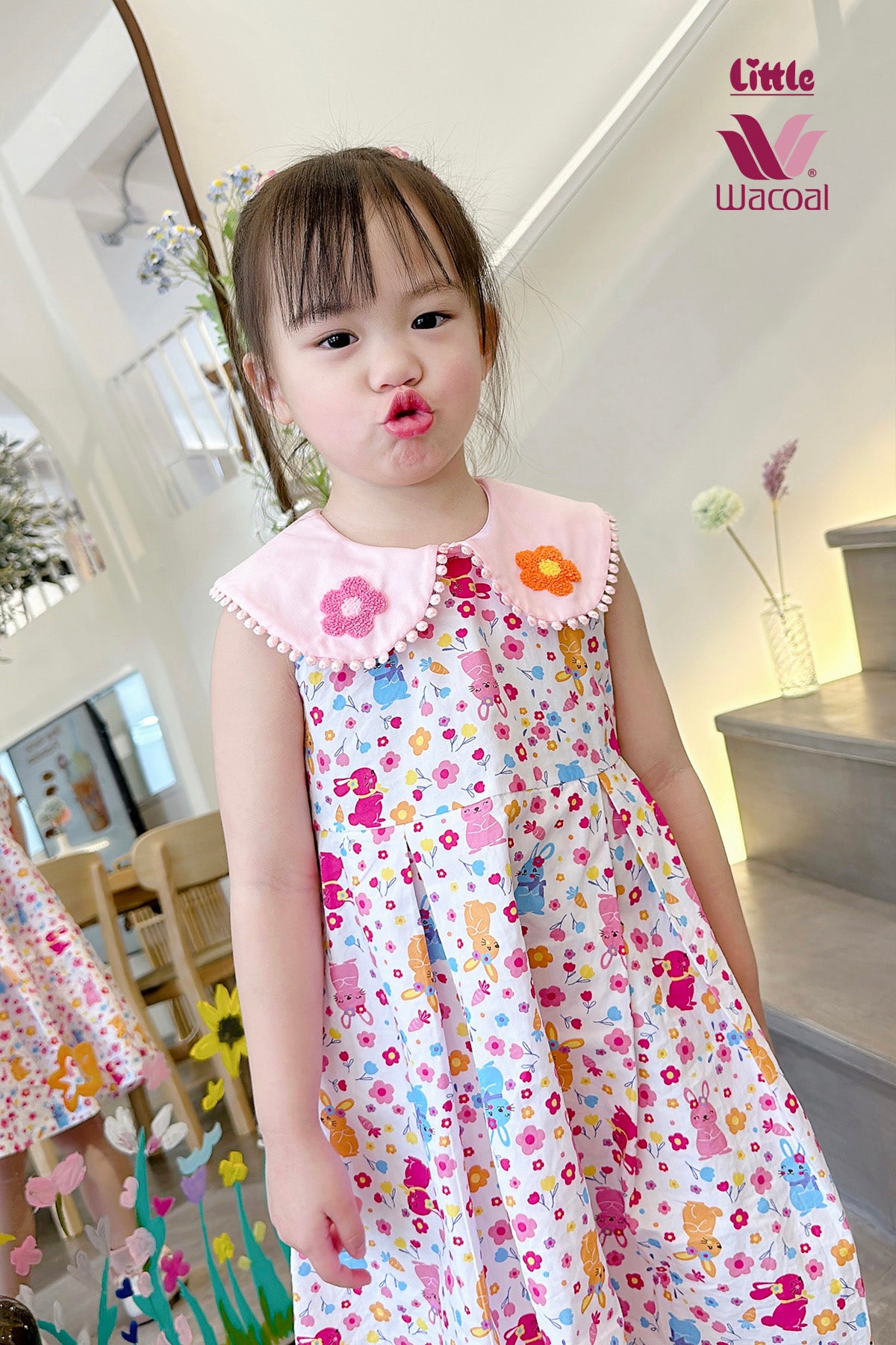 Little Wacoal ชุดกระโปรงเด็กเล็ก6เดือน-8ขวบ LB4BC0