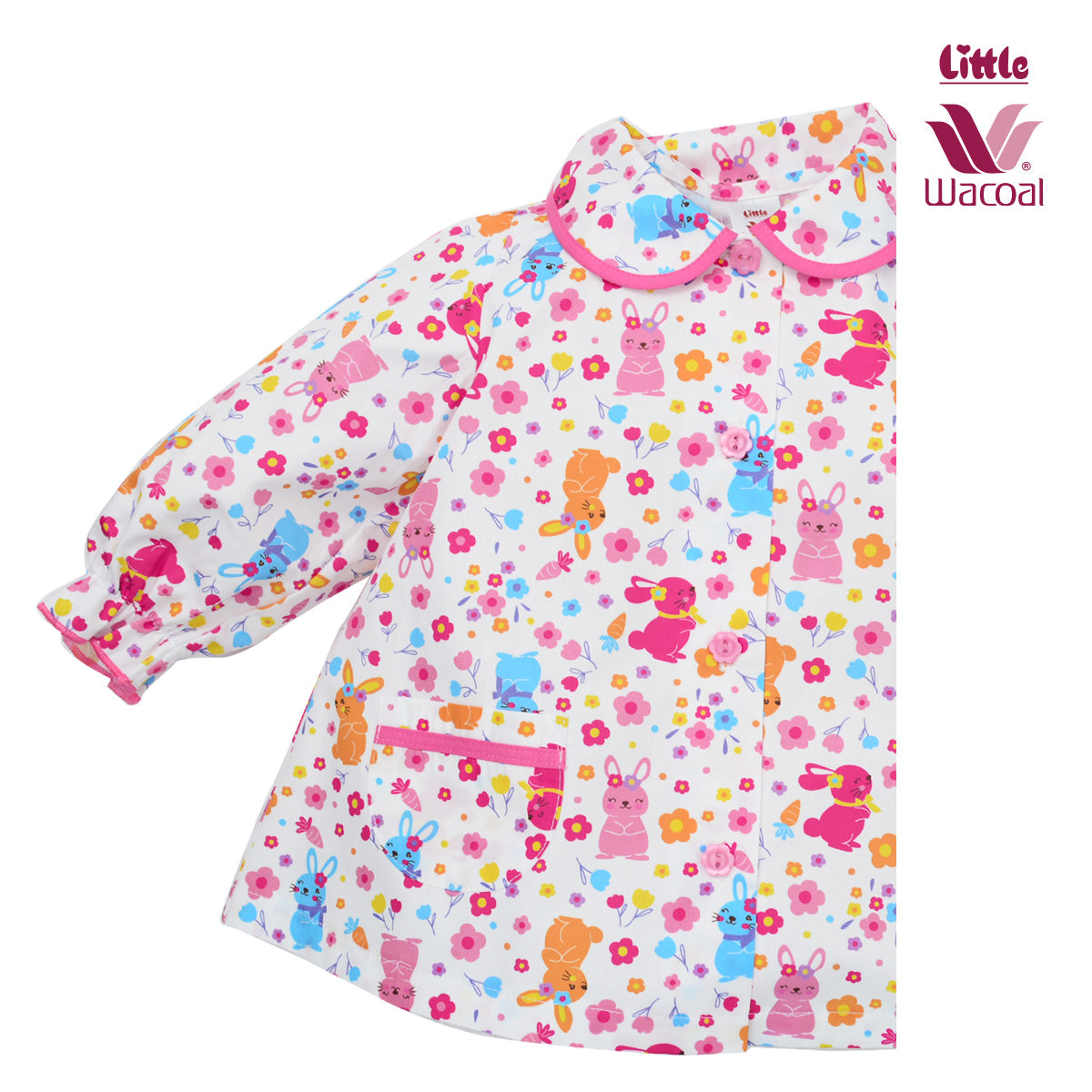 Little Wacoal ชุดเสื้อ-กางเกงสำหรับเด็ก6เดือน-8ขวบ LB1BC1