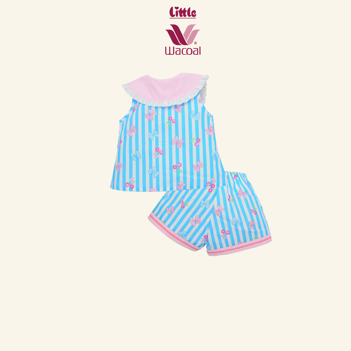 Little Wacoal ชุดเสื้อผ้าเด็กหญิง สำหรับ 1 - 8 ขวบ LB1BD0